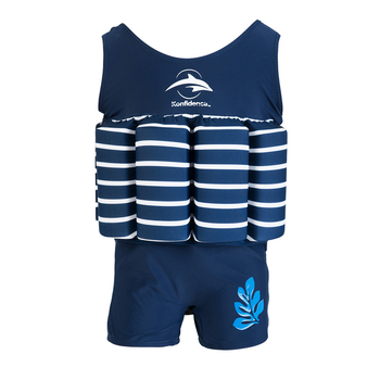 Купальник-поплавок Konfidence Floatsuits, Цвет:синий в полоску L/ 4-5лет.(FS01-05)