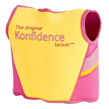 Плавательный жилет Konfidence Original Jacket, Цвет: Fuchsia/ Pink, M/ 4-5 г (KJD10-05)