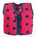 Плавательный жилет Konfidence Original Jacket, Цвет: Ladybird Polka, M/ 4-5 г (KJ05-C-05)