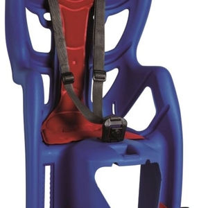 Сиденье задн. Bellelli PEPE Сlamp (на багажник) до 22кг, синее с красной подкладкой