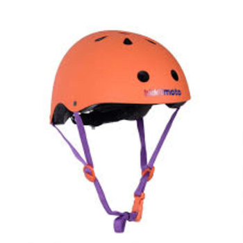 Шлем детский Kiddimoto оранжевый матовый, размер M 53-58см