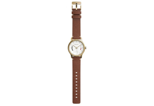 Спортивные часы Garmin Vívomove Premium, Gold-Tone Steel with Leather Band