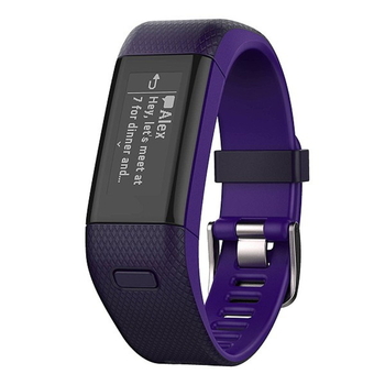 Фитнес-браслет Garmin Vivosmart HR+,GPS, WW, Purple, Regular