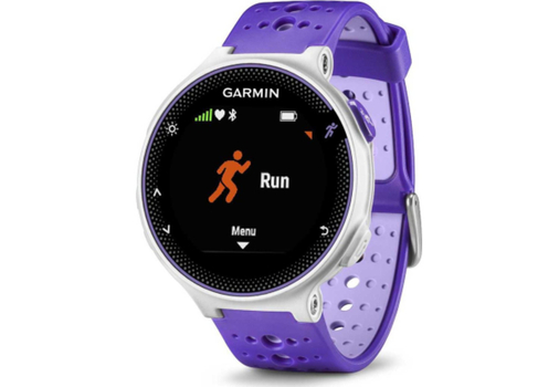 Смарт-часы Garmin Forerunner® 230, GPS, EU, Purple & White Bundle