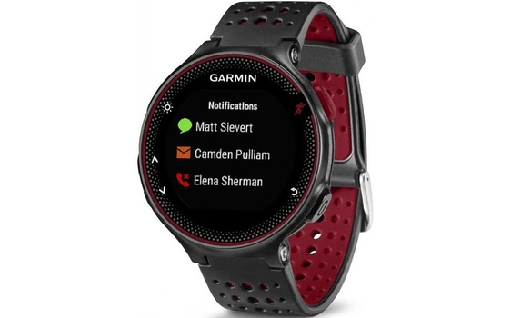 Смарт-часы Garmin Forerunner 235, GPS, EU, Black & Marsala Red