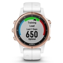 Спортивные часы Garmin fenix 5S Plus,Sapph,Wht Rose Gold w/Wht Bnd,GPS,EMEA