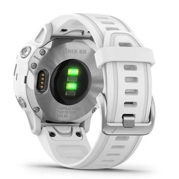 Спортивные часы Garmin fenix 6S, White with white band, GPS навігатор