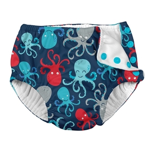 Трусики для плавания I Play - Navy Octopus-24 мес