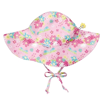 Солнцезащитная панамка I Play -Light Pink Dragonfly Floral-2/4 года