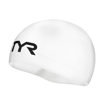 Шапочка для плавання TYR Competitor Race Swim Cap, White (100)