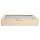 392453 Sophia Jewelry Box with window WOLF Ivory