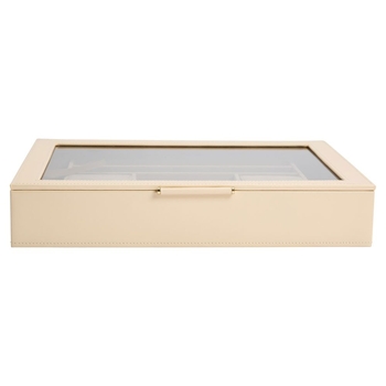 392453 Sophia Jewelry Box with window WOLF Ivory